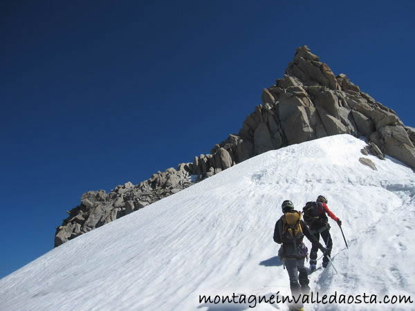 cresta midi - plan monte bianco