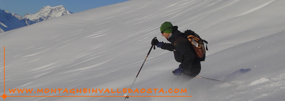 sci alpinismo in valle d'aosta